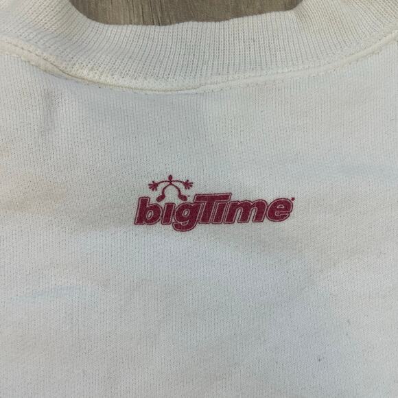 Vintage 2001 Oklahoma Sooners Rose Bowl Sweatshirt XL White Hanes Ultimate - Picture 10 of 10